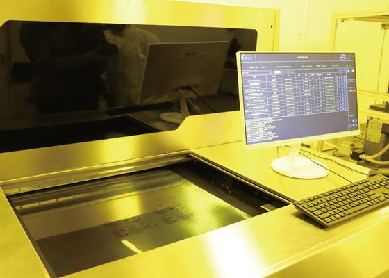 260mmx810mm LDI System Roll To Roll PCB HDI FPC 380V สามเฟส